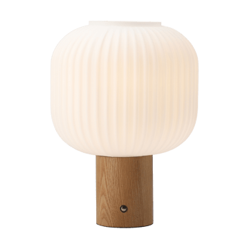 Fair portabel bordlampe - Frostat glass-ask - Scandi Living