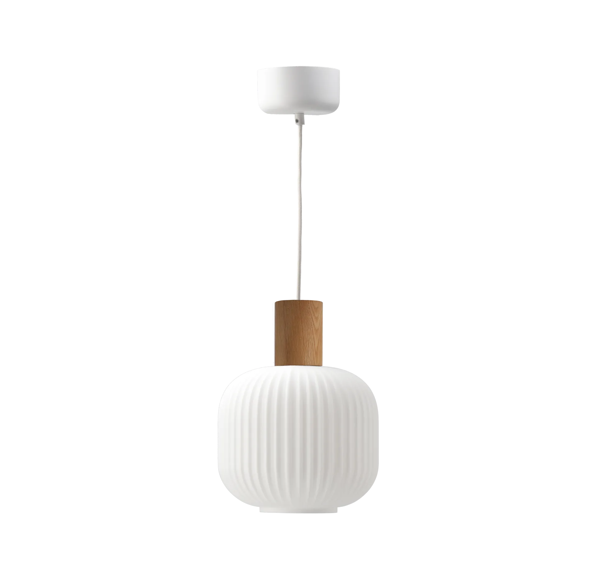 Fair taklampe Ø20cm, Frostat glass-ask Scandi Living