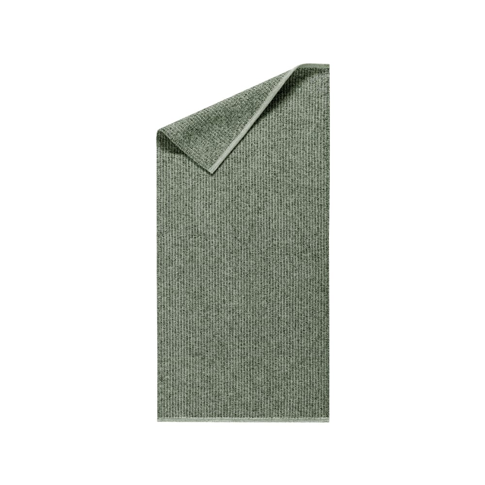 Bilde av Scandi Living Fallow teppe dusty green 70 x 150 cm