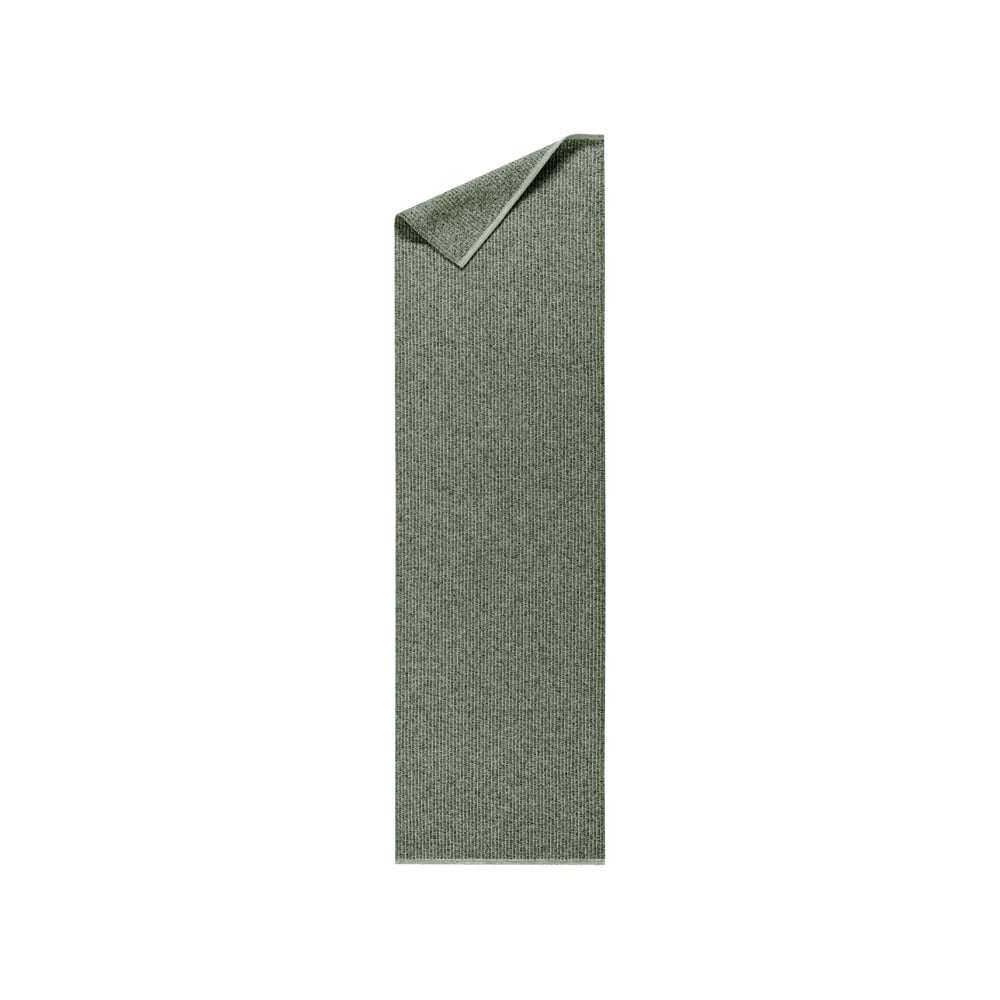Bilde av Scandi Living Fallow teppe dusty green 70 x 250 cm