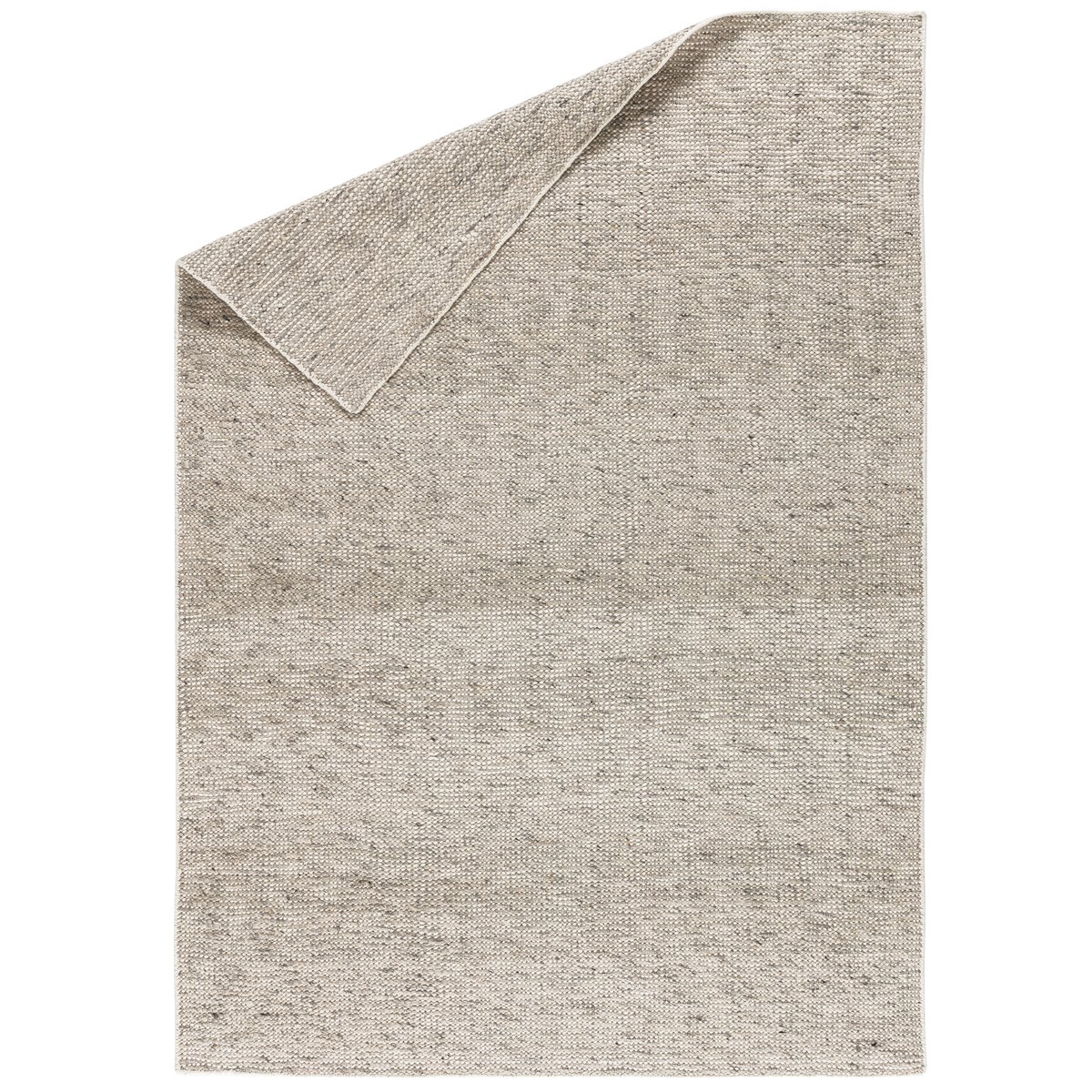 Bilde av Scandi Living Fawn ullteppe hvit 170x240 cm