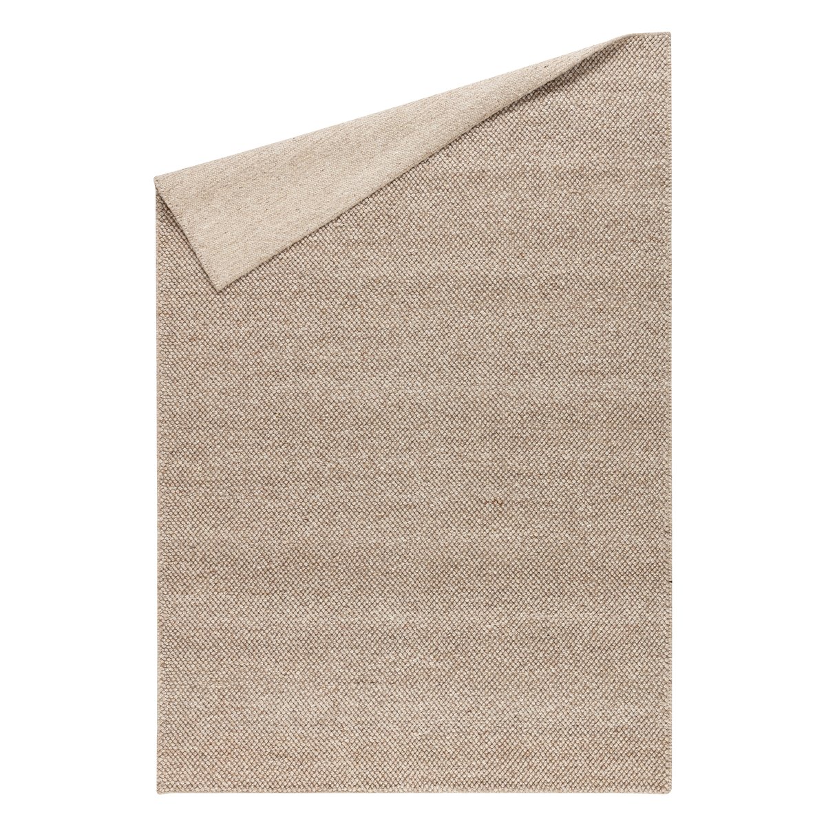 Scandi Living Flock ullteppe beige 200x300 cm | Skandinavisk Design | Ulltepper | Beige