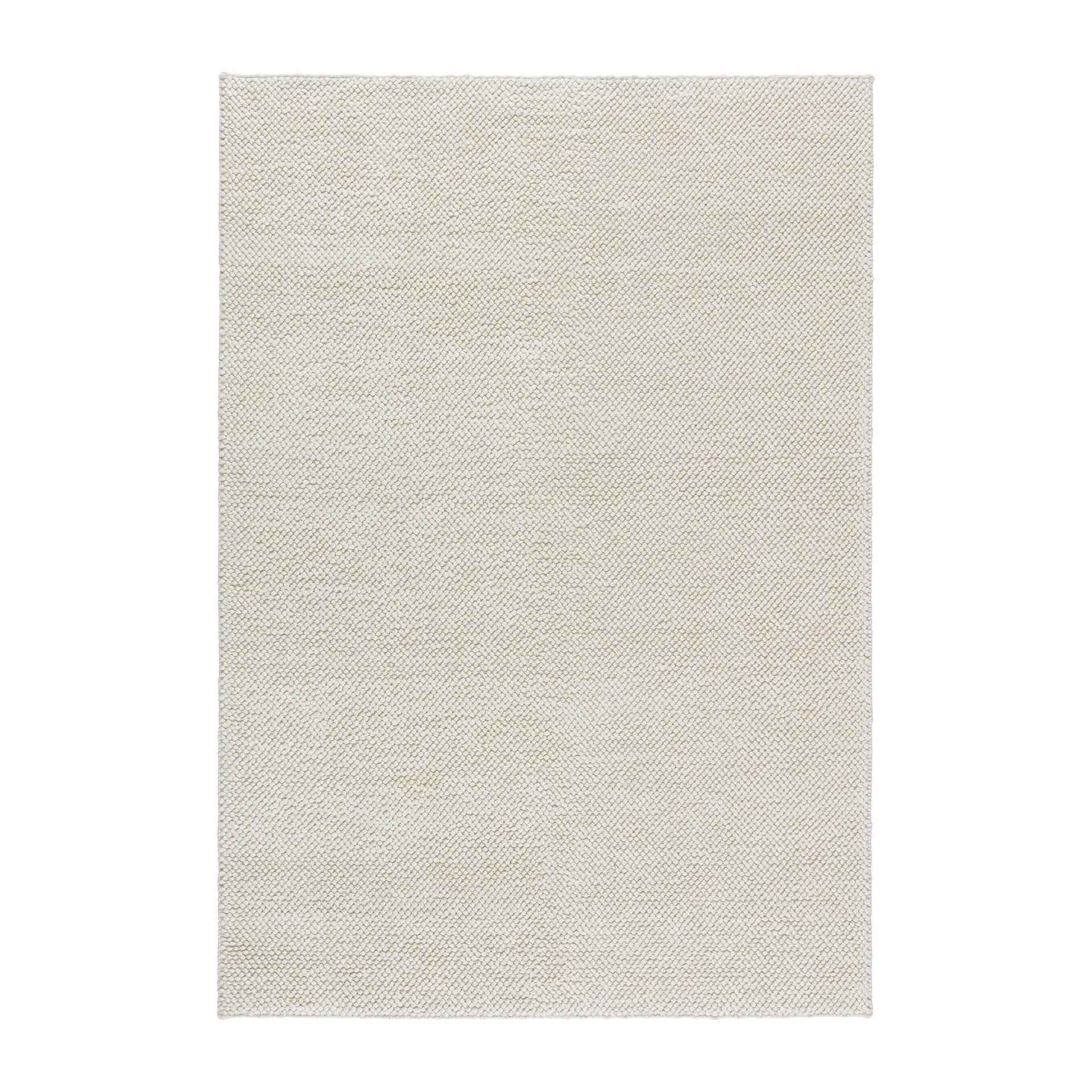 Flock ullteppe naturhvit, 200x300 cm Scandi Living