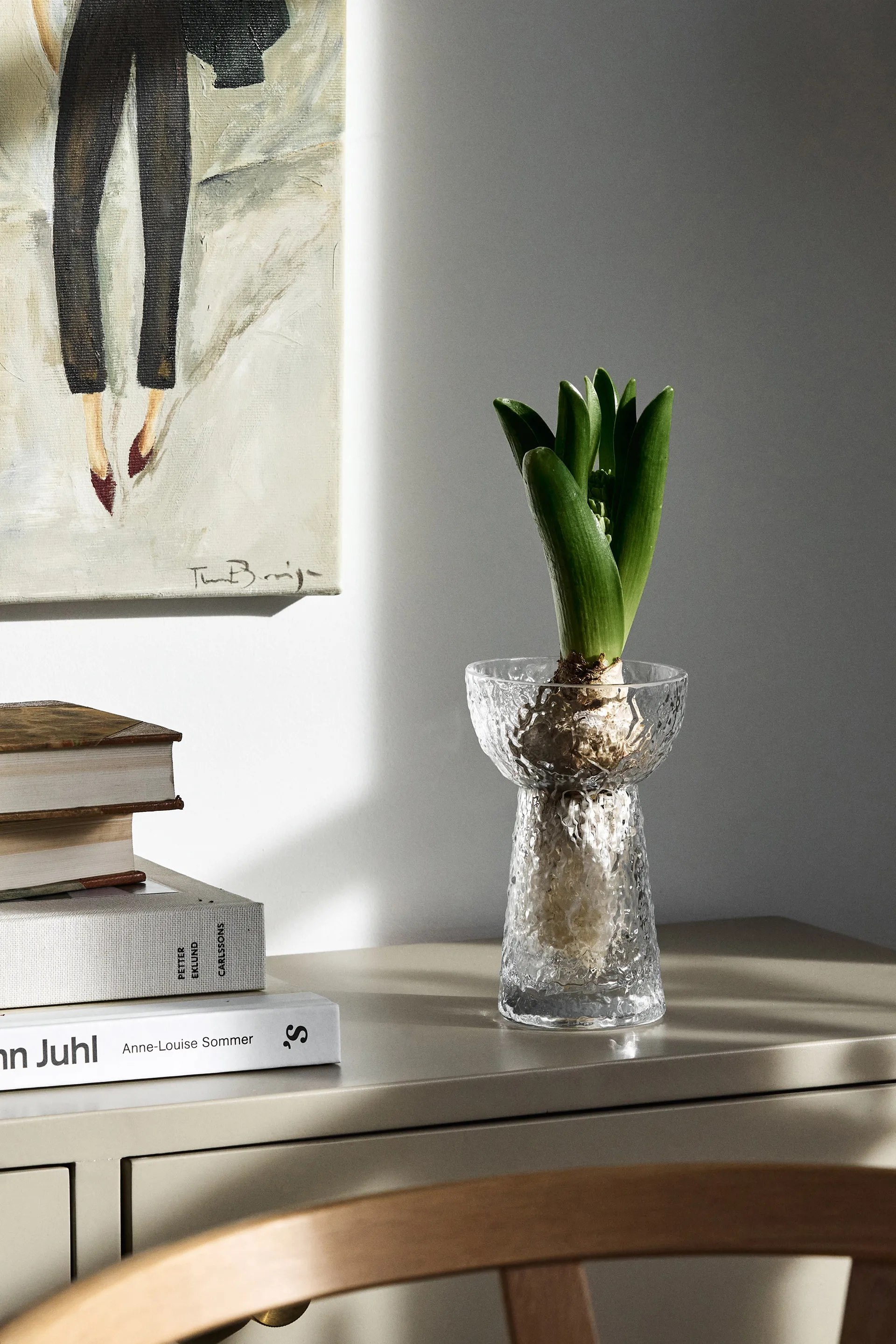 Flor hyasintvase, Klar Scandi Living