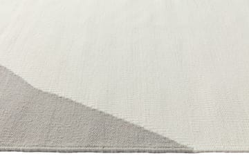 Flow kelimteppe hvit-grå - 200x300 cm - Scandi Living