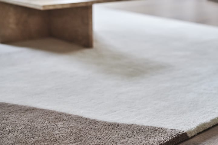 Flow ullteppe hvit-beige, 200x300 cm Scandi Living