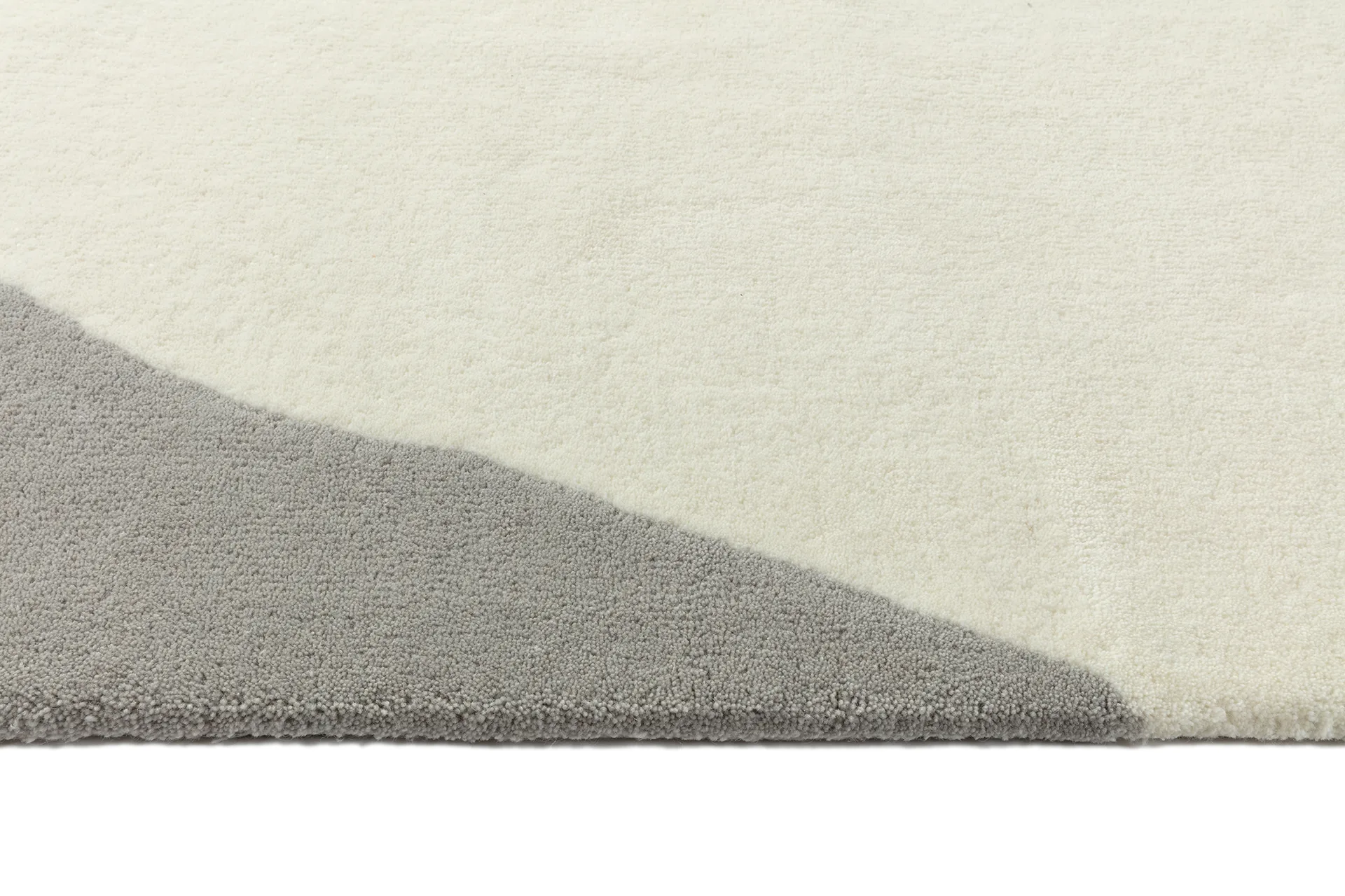 Flow ullteppe hvit-grå, 200x300 cm Scandi Living