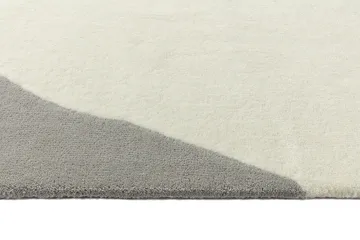 Flow ullteppe hvit-grå - 200x300 cm - Scandi Living