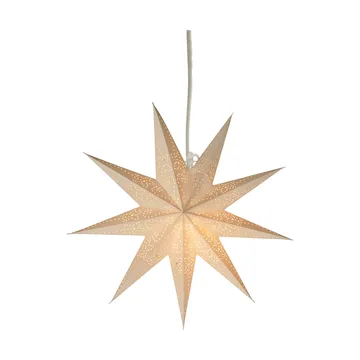 Folk adventsstjerne - Hvit, Ø45 cm - Scandi Living