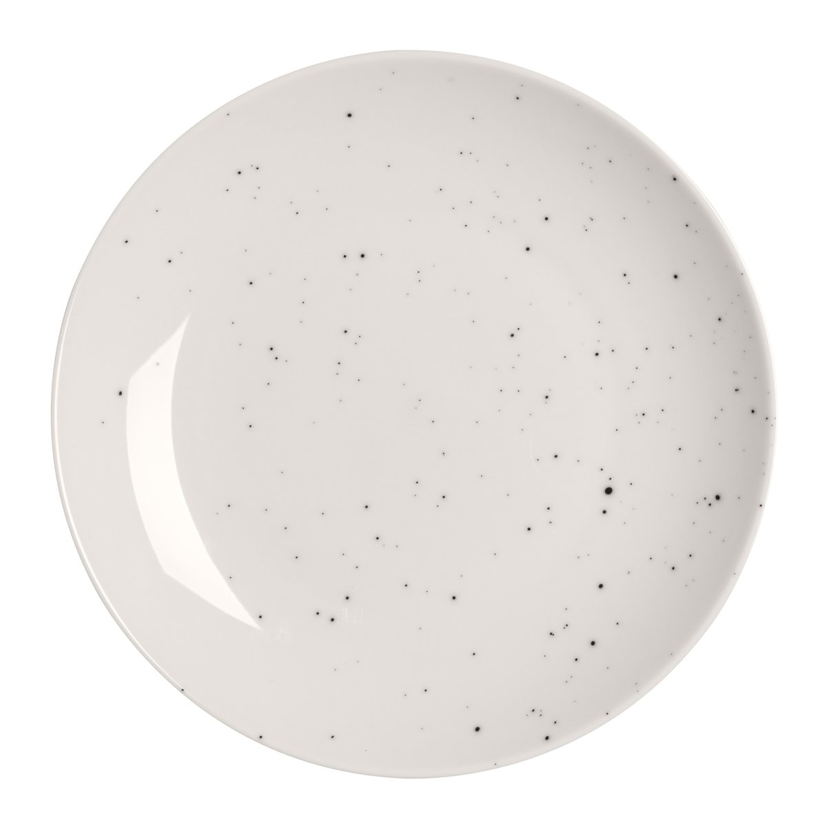 Freckle asjett Ø20 cm Hvit