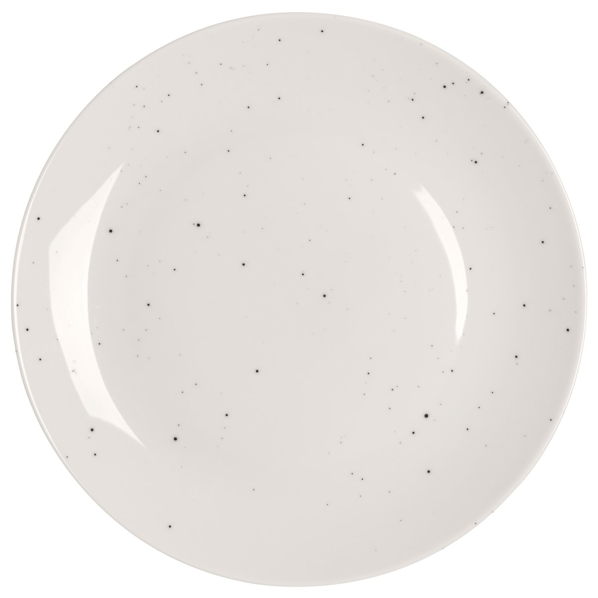 Scandi Living Freckle tallerken Ø26 cm Hvit