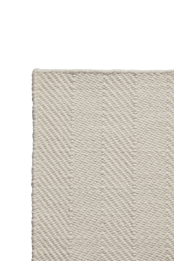 Furrow ullteppe naturhvit, 170x240 cm Scandi Living