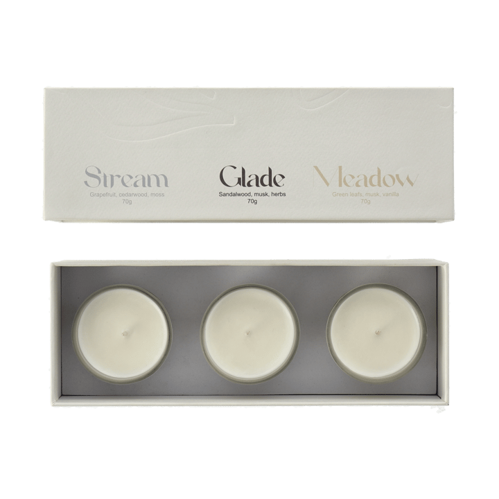 Gavepakke duftlys 3-pk
 Scandi Living