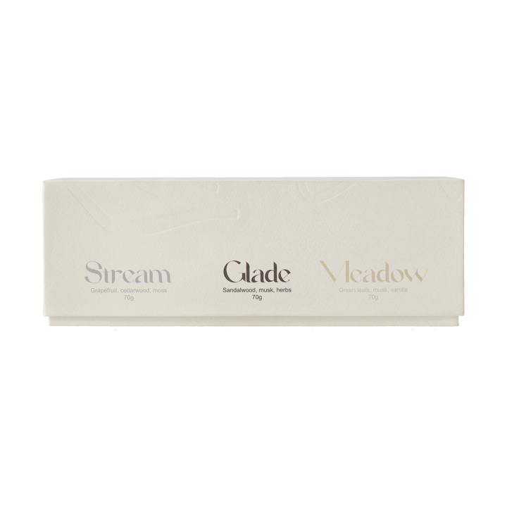 Gavepakke duftlys 3-pk
 Scandi Living