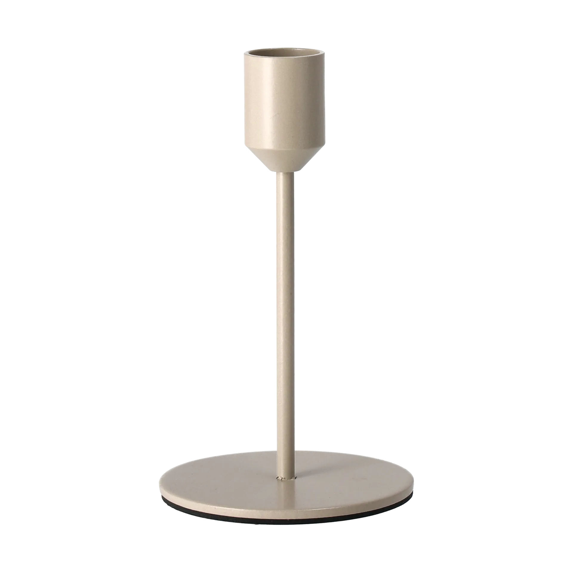 Glare lysestake 14 cm, Greige Scandi Living