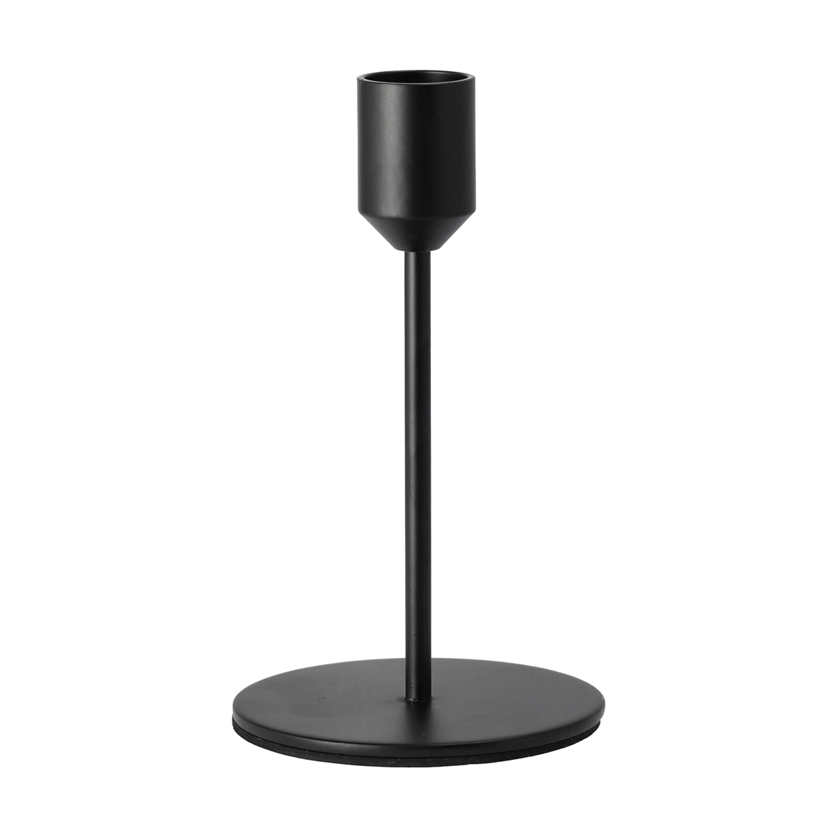 Scandi Living Glare lysestake 14 cm Svart
