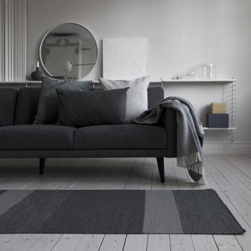 Granite gulvlgulvteppe (ull) mørkegrå - 170x240 cm - Scandi Living