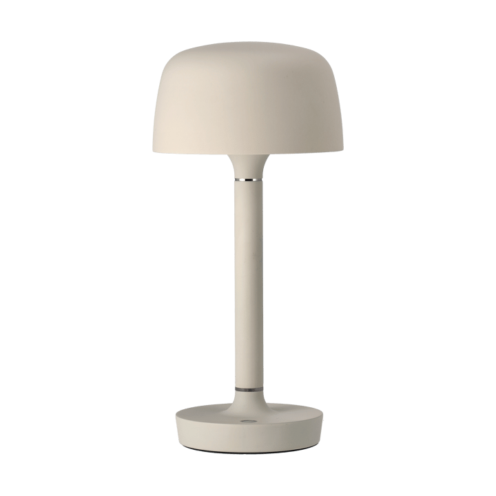 Halo bærbar bordlampe 25,5 cm - Beige - Scandi Living