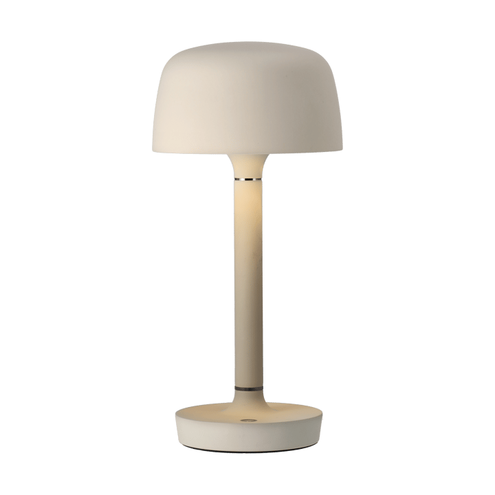 Halo bærbar bordlampe 25,5 cm, Beige Scandi Living