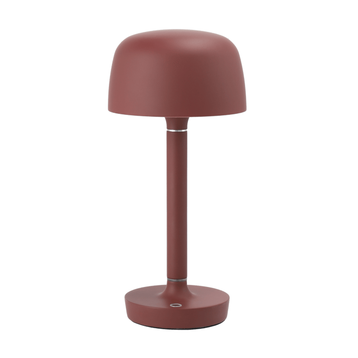 Halo bærbar bordlampe 25,5 cm - Burgundy - Scandi Living