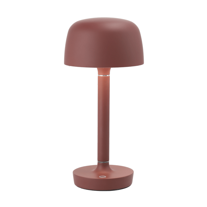Halo bærbar bordlampe 25,5 cm, Burgundy Scandi Living
