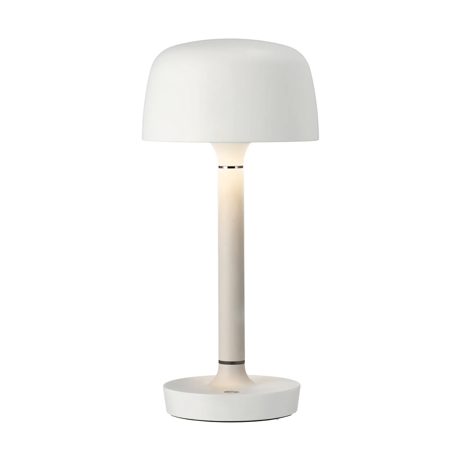 Halo bærbar bordlampe 25,5 cm, White Scandi Living