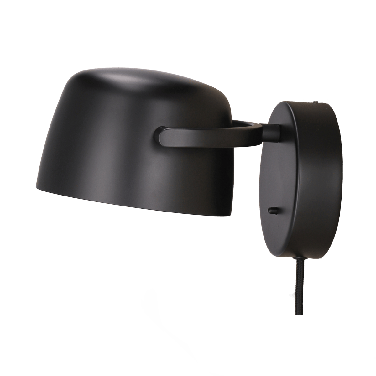 Bilde av Scandi Living Halo vegglampe Ø16 cm Black
