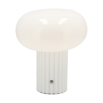 Haven portabel bordlampe 22 cm - Hvit - Scandi Living