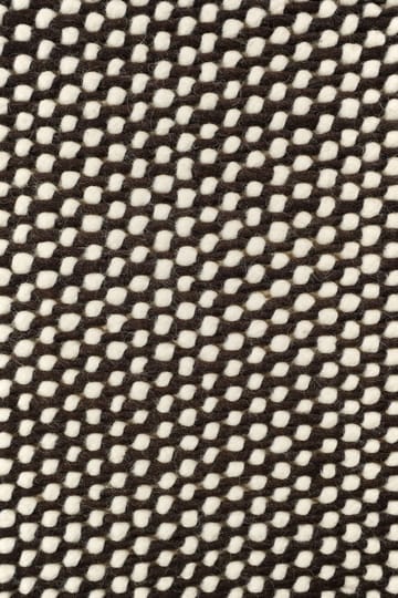 Hill ullteppe hvit/brun - 170x240 cm - Scandi Living