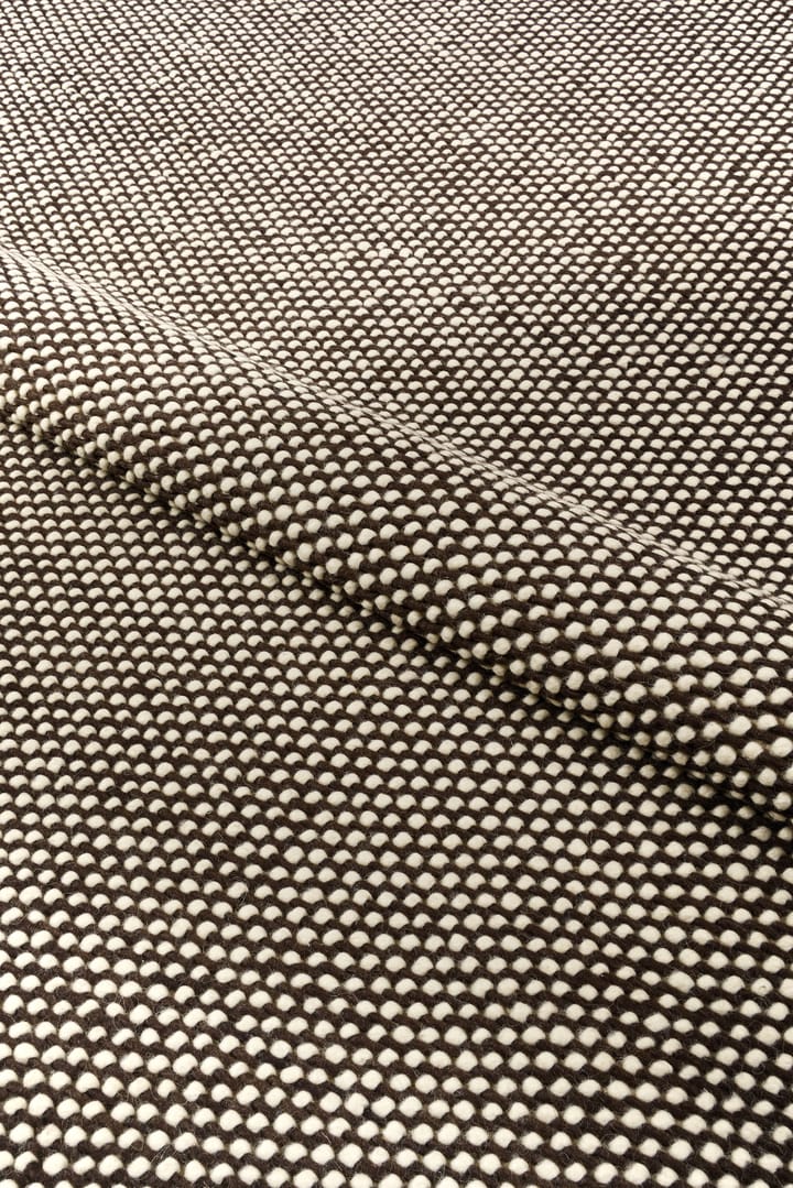 Hill ullteppe hvit/brun, 170x240 cm Scandi Living