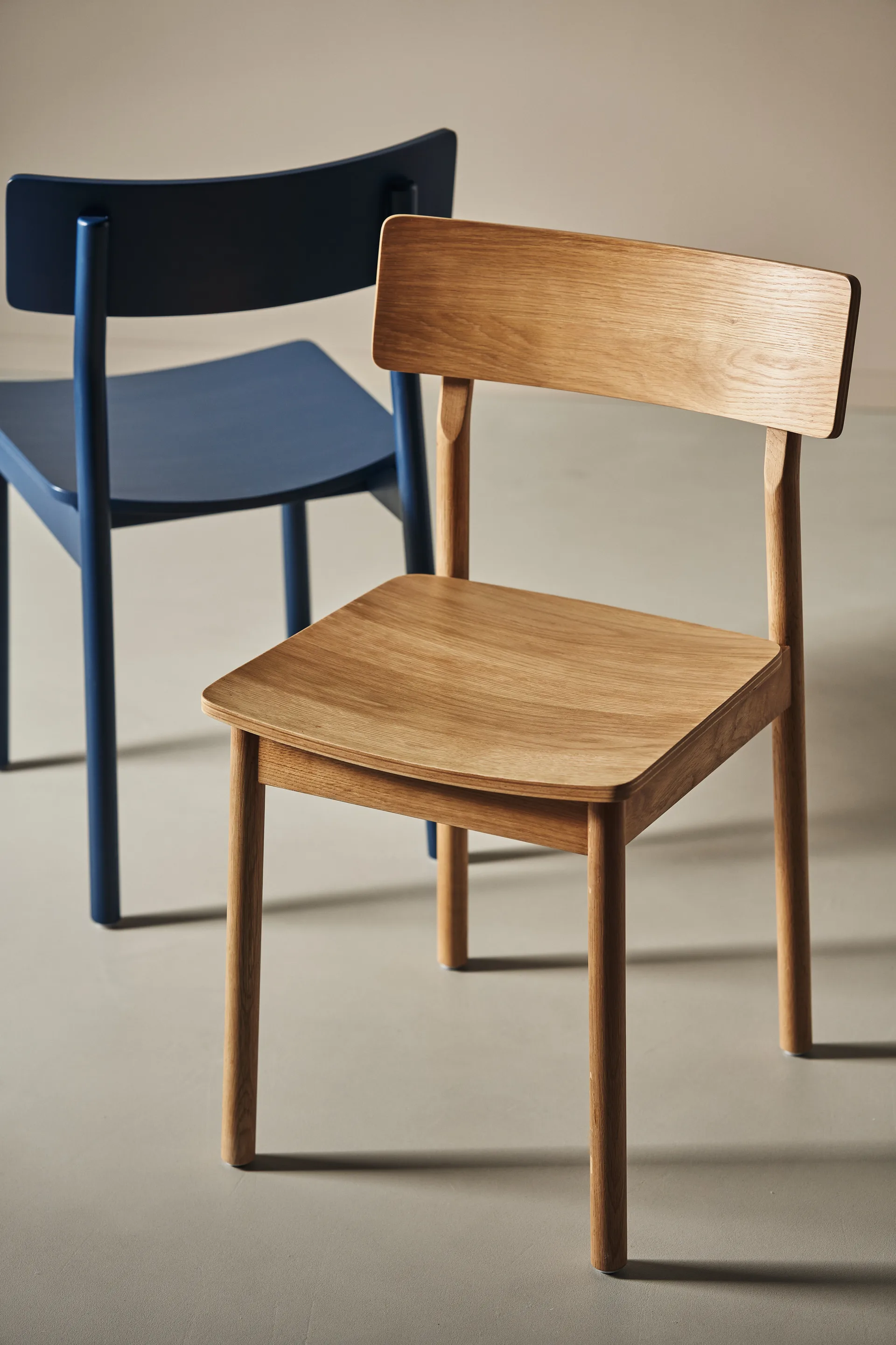 Horizon stol, Laqurered oak Scandi Living