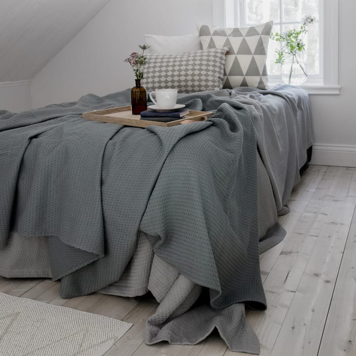 Kimono sengeteppe 139x260 cm, dusty petrol Scandi Living