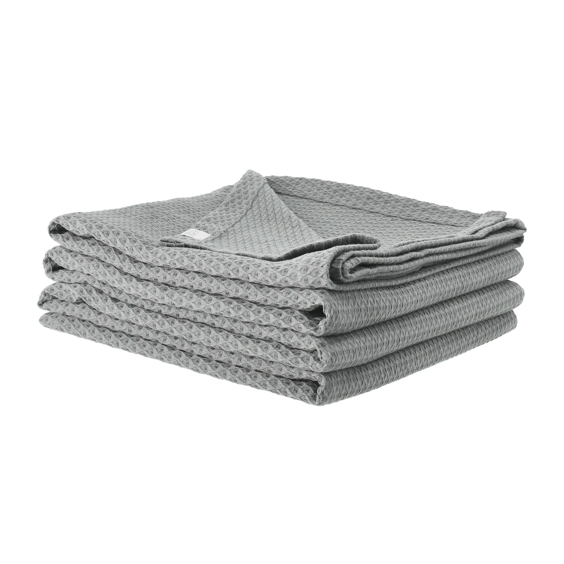 Kimono sengeteppe 260x260 cm, Dusty petrol Scandi Living