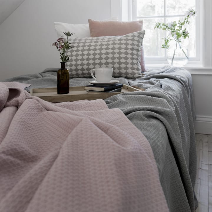 Kimono sengeteppe 260x260 cm, Dusty rose (rosa) Scandi Living