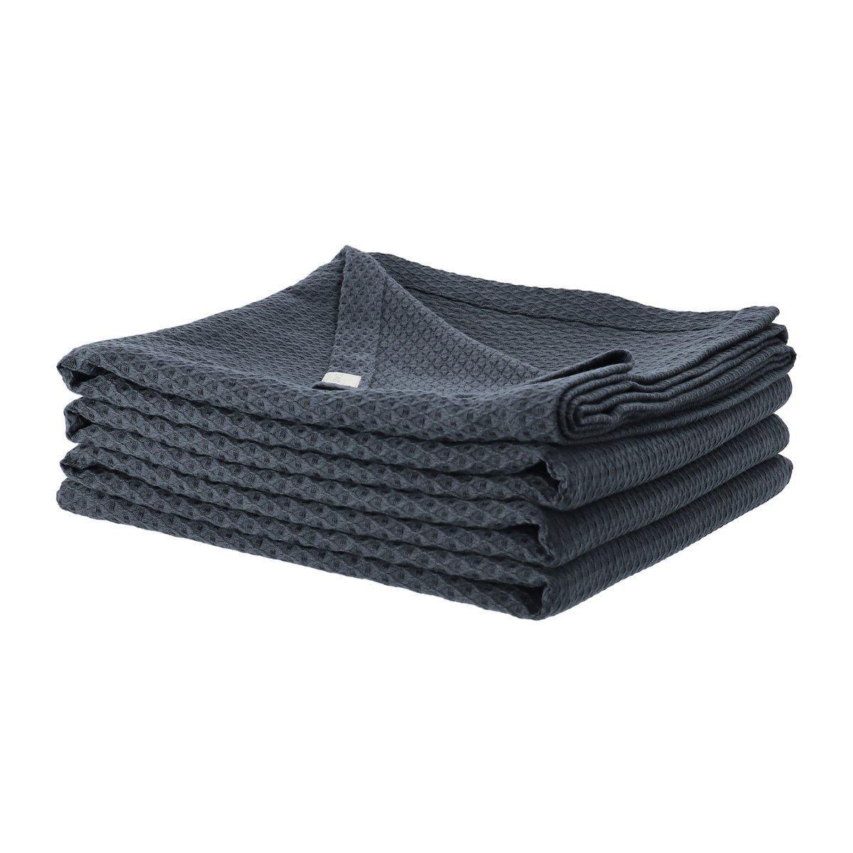 Bilde av Scandi Living Kimono sengeteppe 260x260 cm Storm blue (blå)