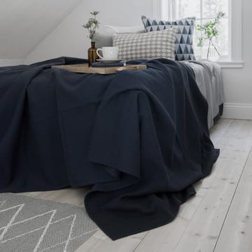 Kimono sengeteppe 260x260 cm - Storm blue (blå) - Scandi Living