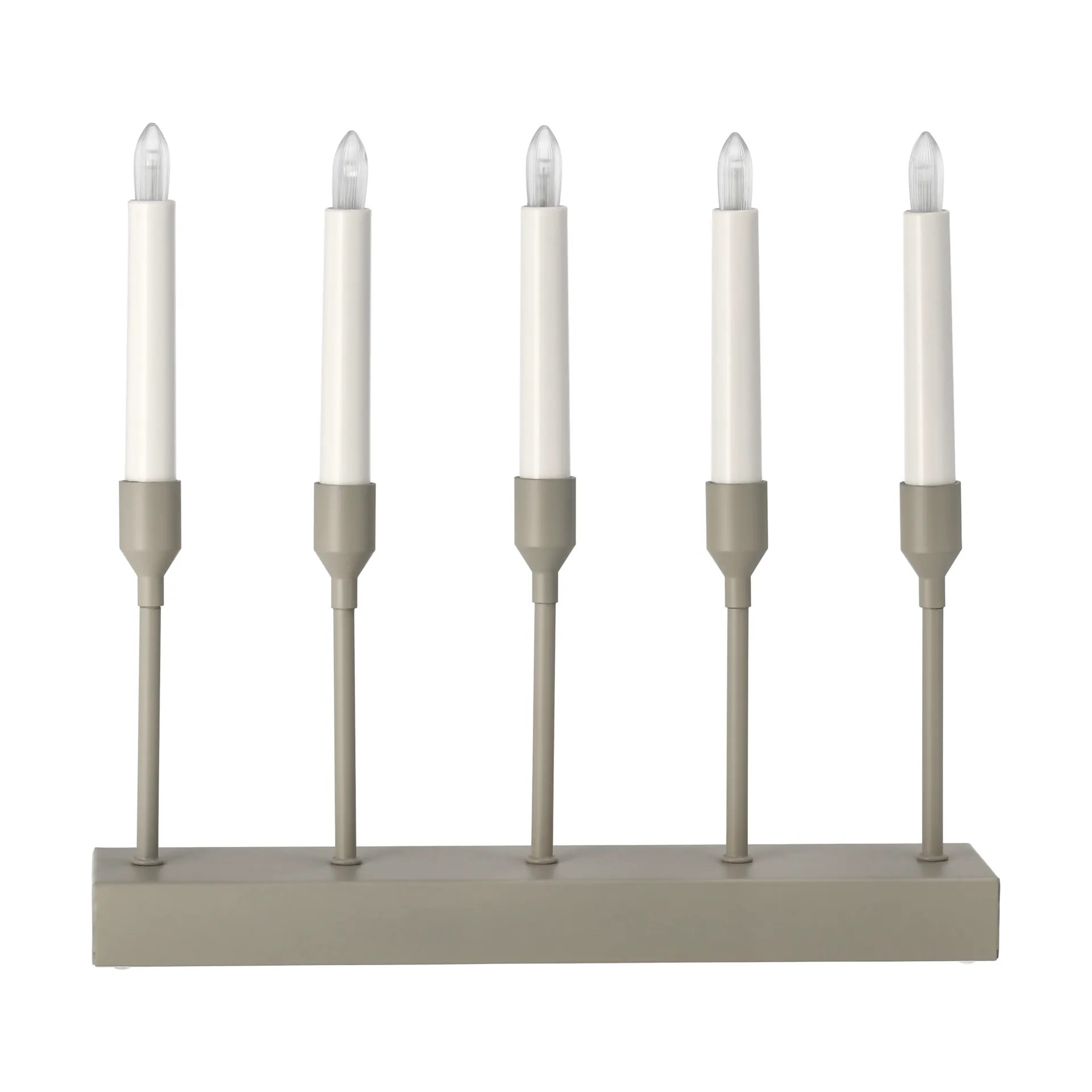 Kindle portabel adventslysestake 30 cm, Beige Scandi Living