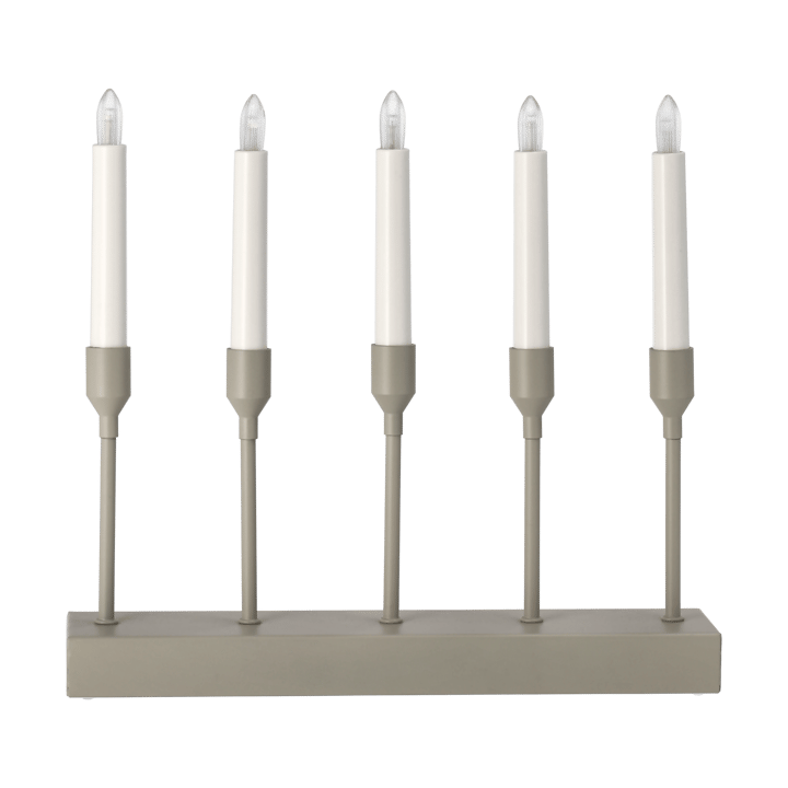 Kindle portabel adventslysestake 30 cm - Beige - Scandi Living