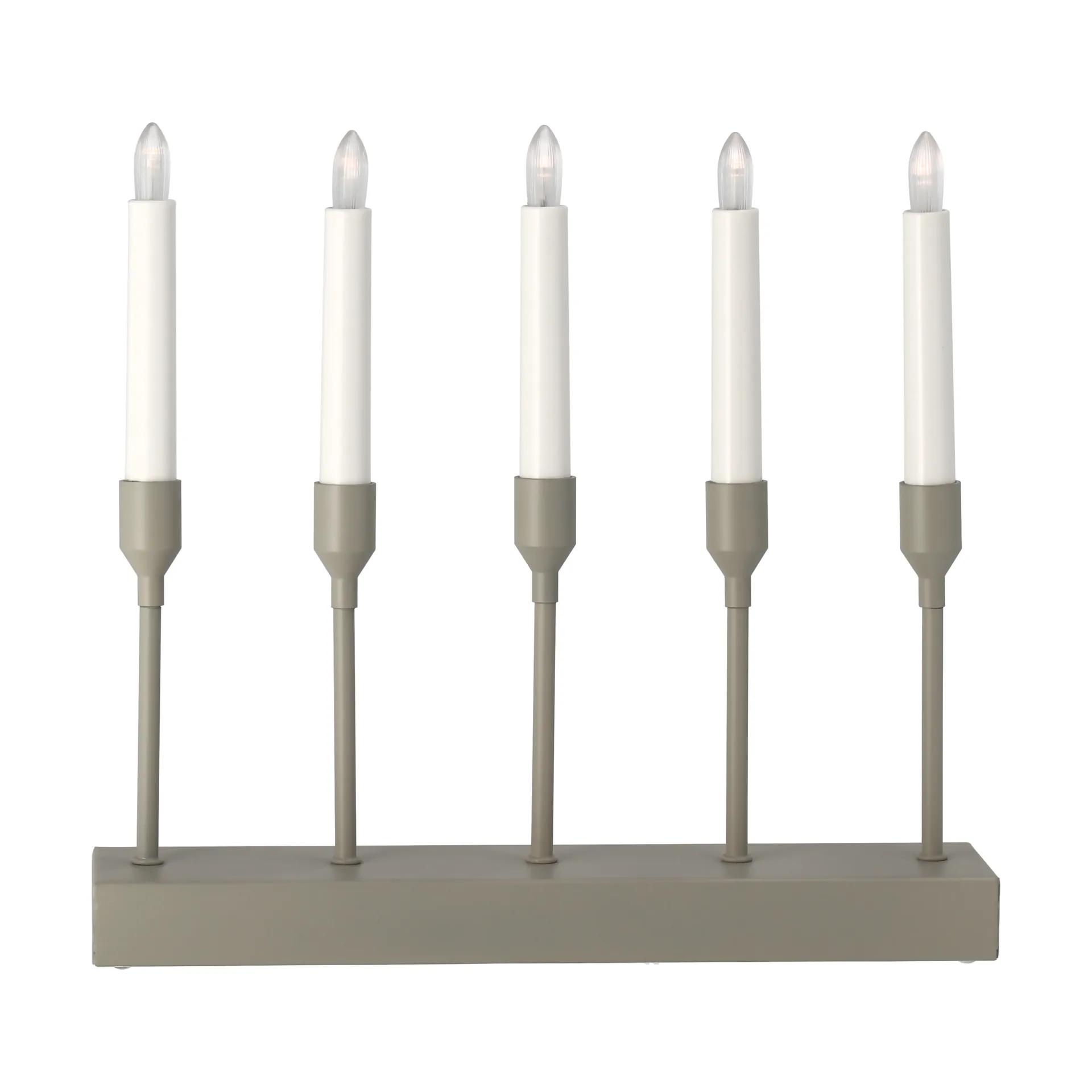 Kindle portabel adventslysestake 30 cm, Beige Scandi Living