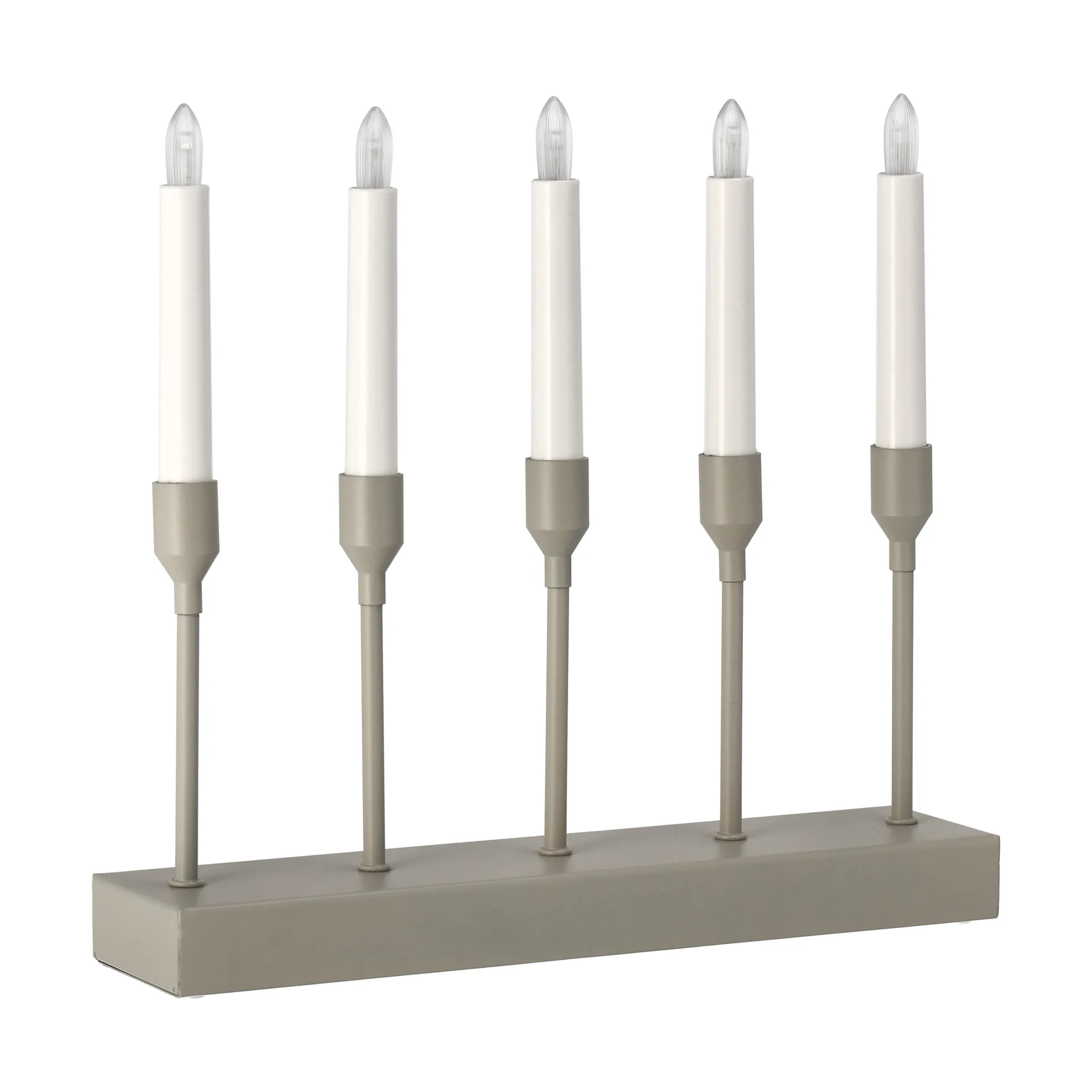 Kindle portabel adventslysestake 30 cm, Beige Scandi Living