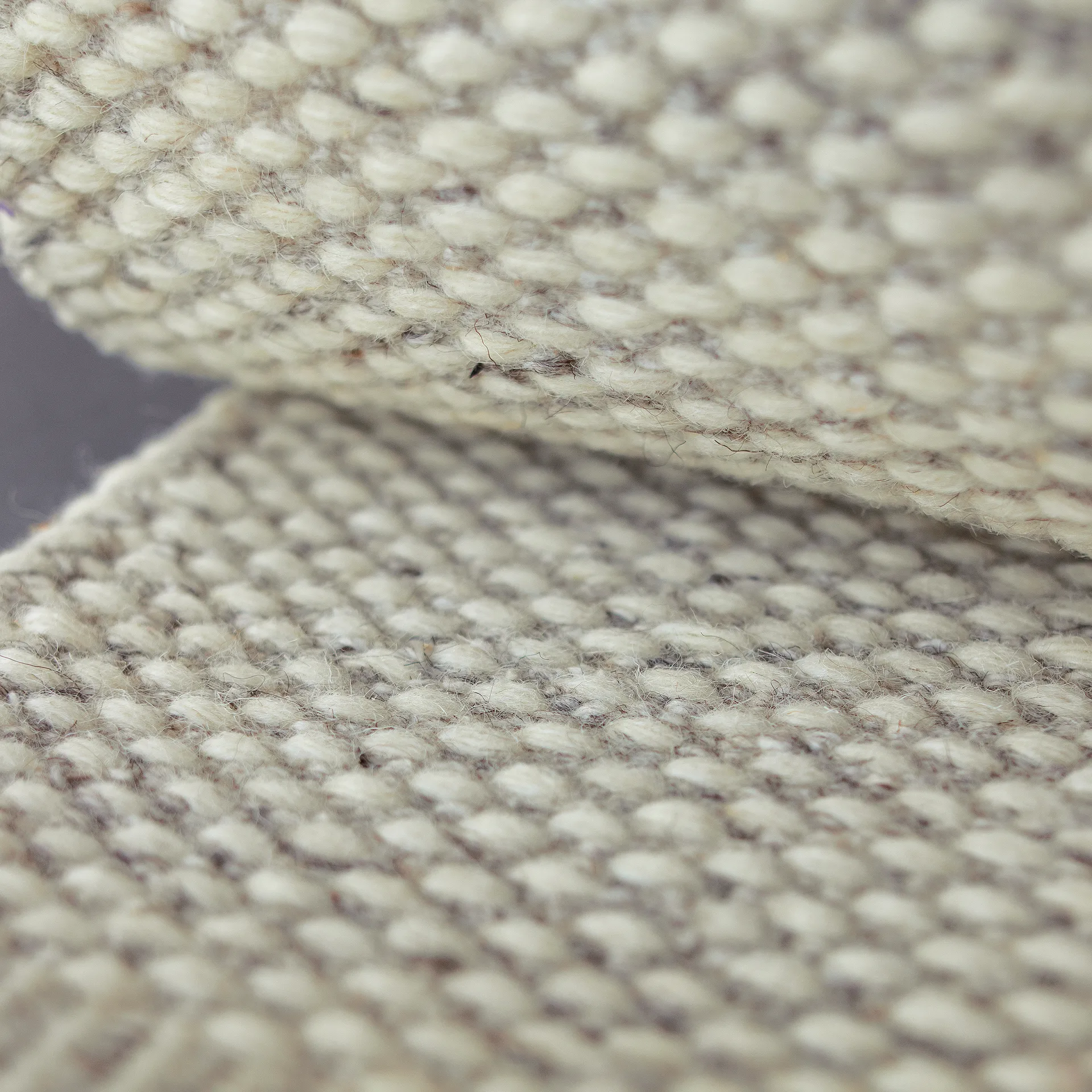 Lea ullteppe naturhvit, 170x240 cm Scandi Living