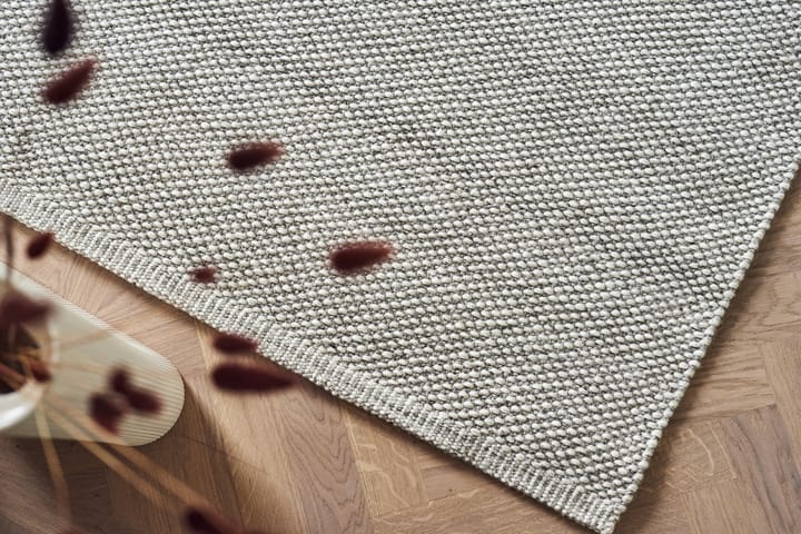 Lea ullteppe naturhvit - 170x240 cm - Scandi Living