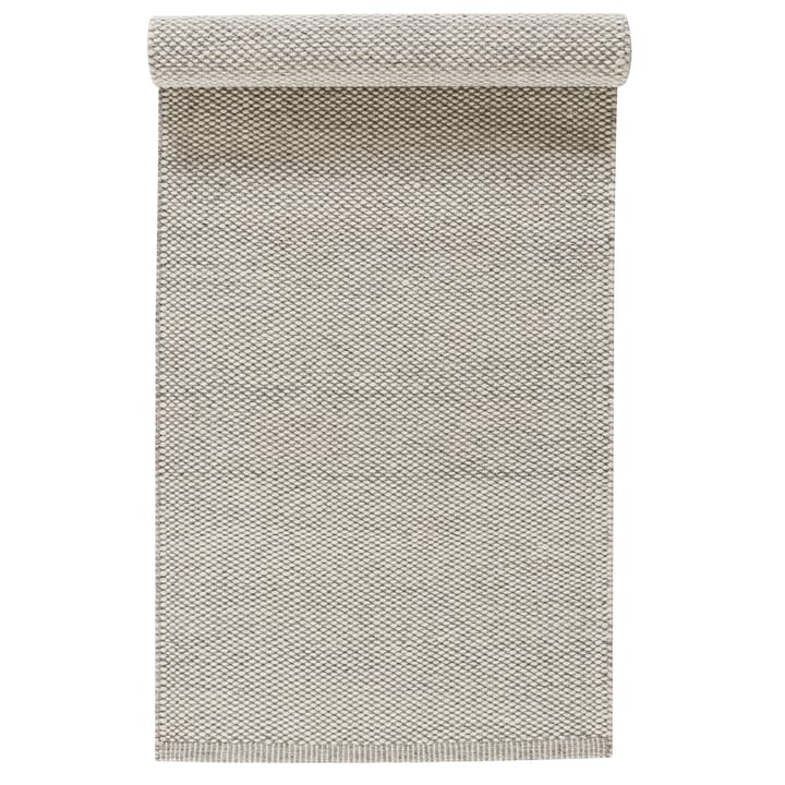 Lea ullteppe naturhvit - 80x240 cm - Scandi Living