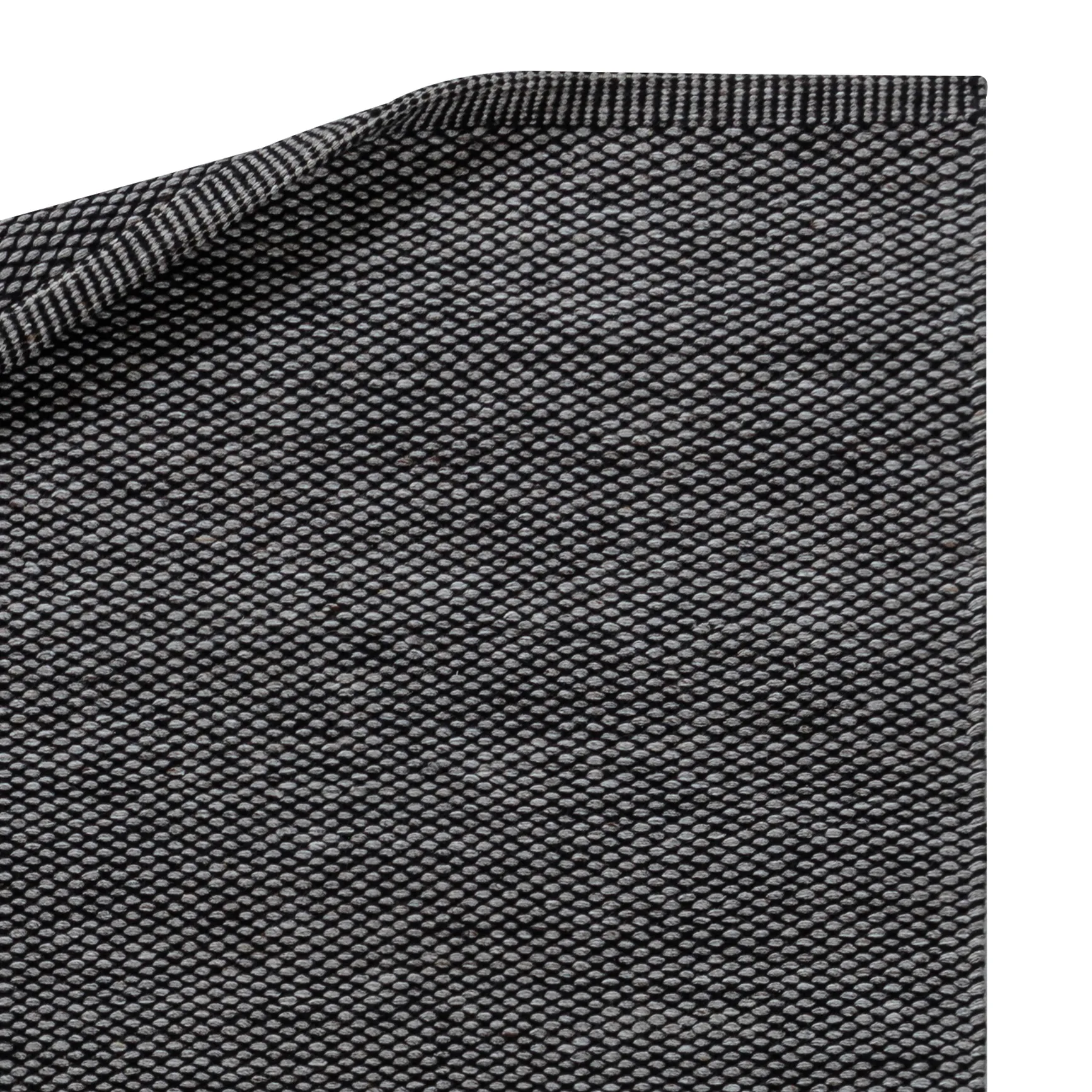 Lea ullteppe svart, 200x300 cm Scandi Living