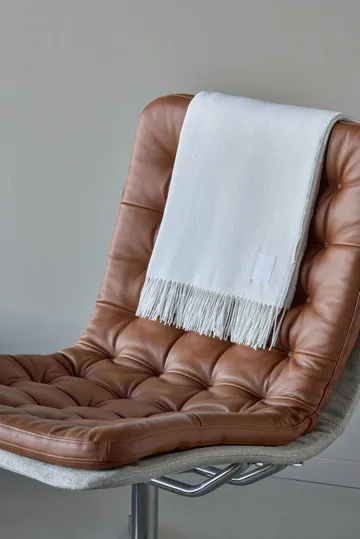 Loom bomullspledd 125x170 cm - Birch - Scandi Living