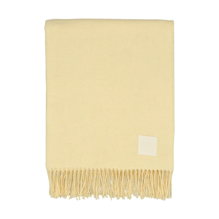 Loom bomullspledd 125x170 cm - Buttercream - Scandi Living