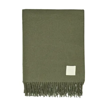 Loom bomullspledd 125x170 cm - Khaki - Scandi Living