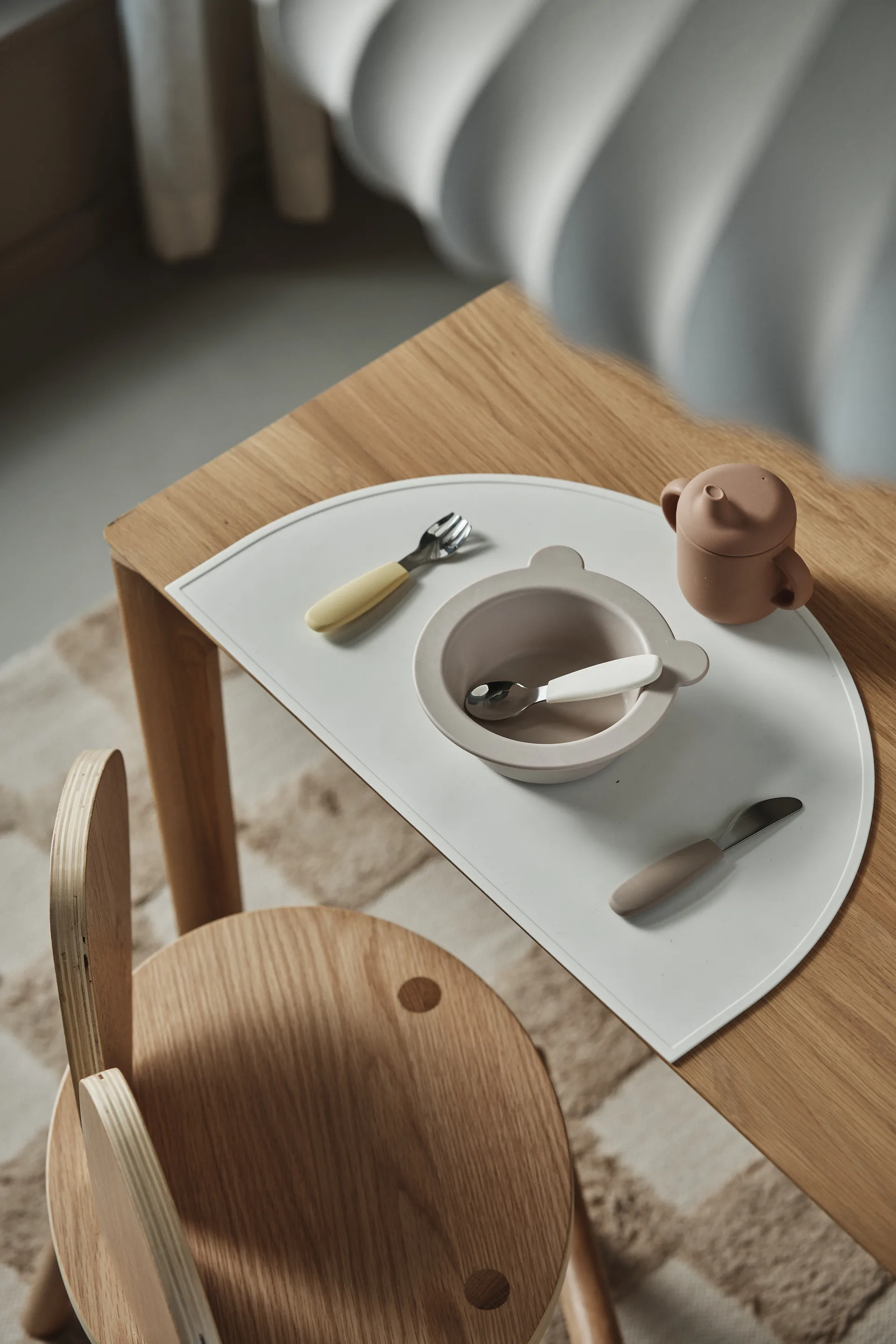 Loula bordbrikke silikon, Vanilla Scandi Living