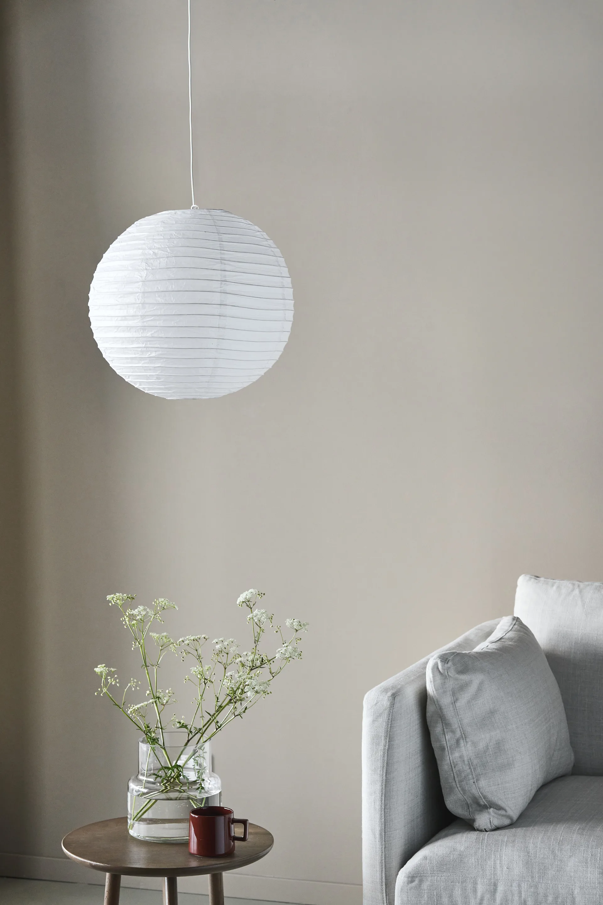 Lucent lampeskjerm rund, Ø40 cm Scandi Living