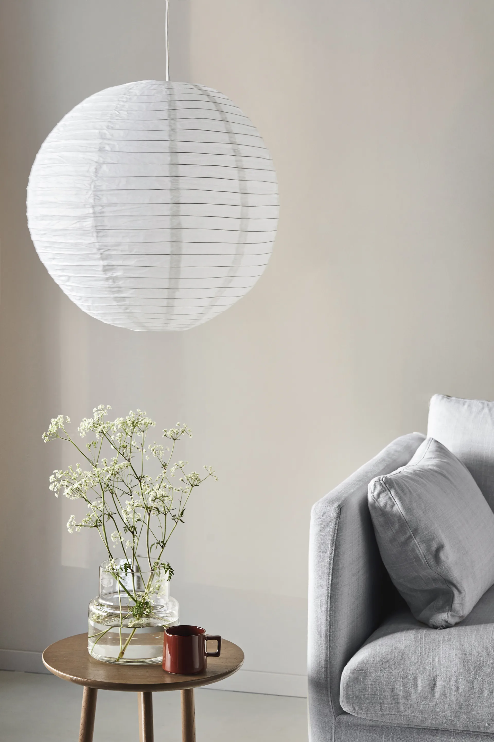 Lucent lampeskjerm rund, Ø53 cm Scandi Living